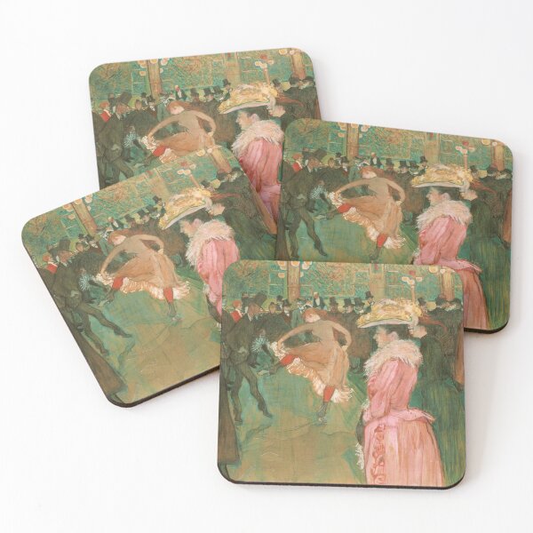 Item preview, Henri de Toulouse-Lautrec - At the Moulin Rouge, The Dance (La Danse au Moulin-Rouge) (1890) designed and sold by HistoryRestored.