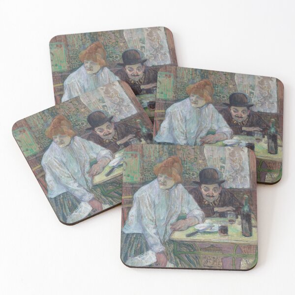 Item preview, Henri de Toulouse-Lautrec - At the Café La Mie (1891) designed and sold by HistoryRestored.