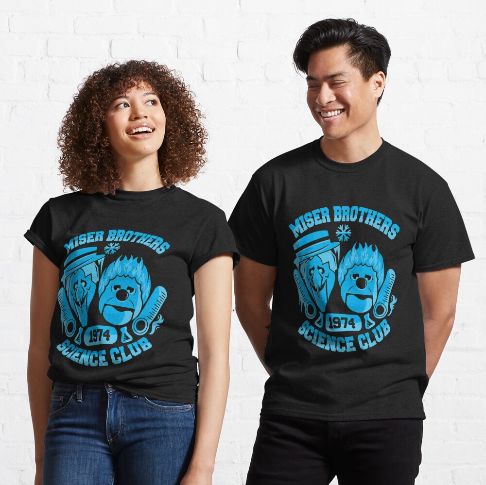 Discover Christmas Miser Brothers Science Club Classic T-Shirt