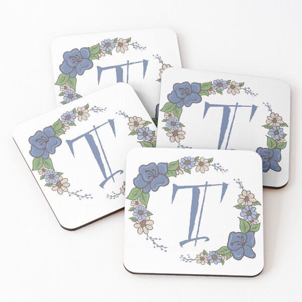Item preview, Blue Floral T designed and sold by missmann.