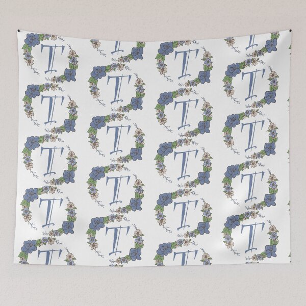 Item preview, Blue Floral T designed and sold by missmann.