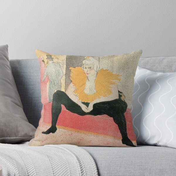 Item preview, Henri de Toulouse-Lautrec - The Seated Clowness (La Clownesse assise) (1896) designed and sold by HistoryRestored.