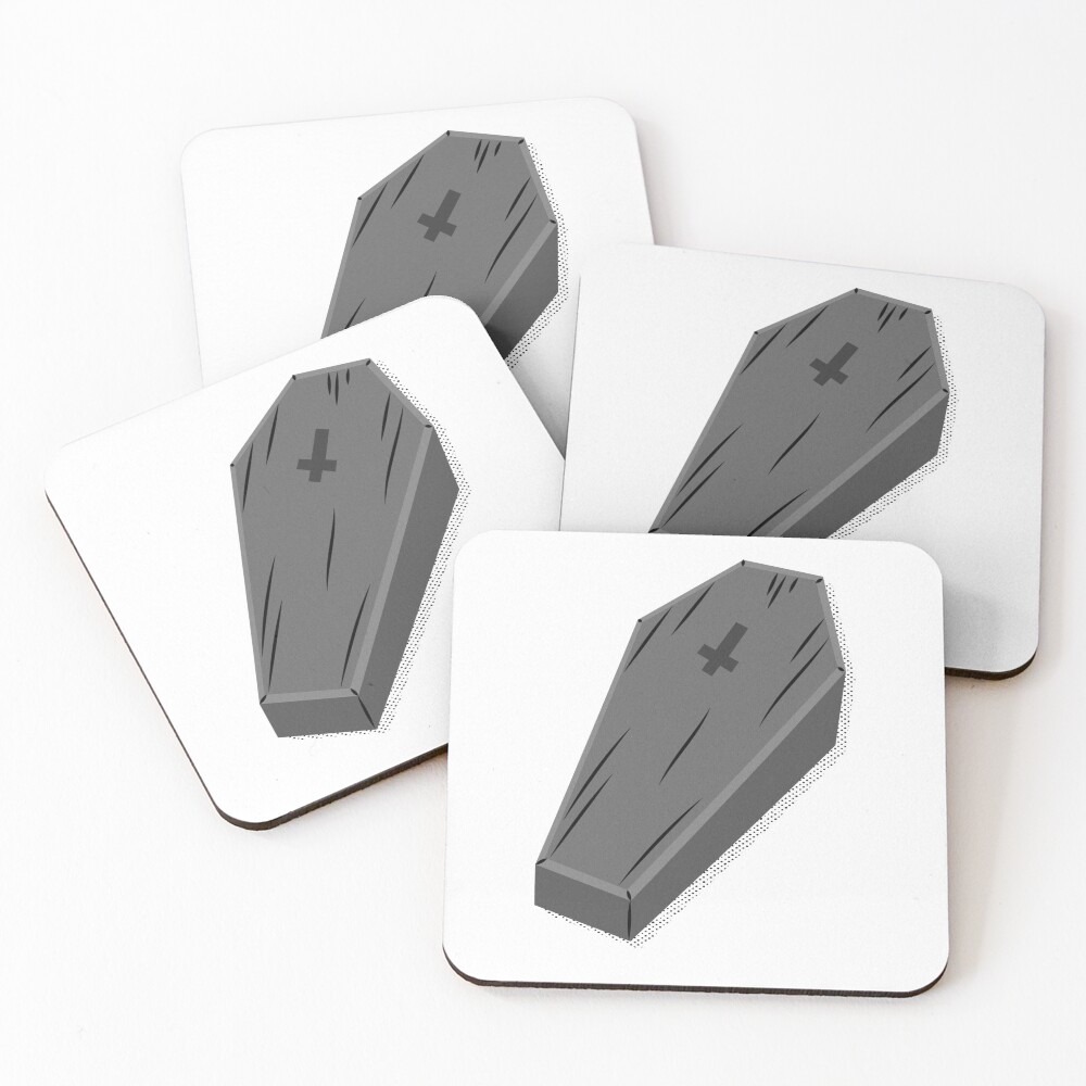 Item preview, Coasters (Set of 4) designed and sold by RedsStickerShop.