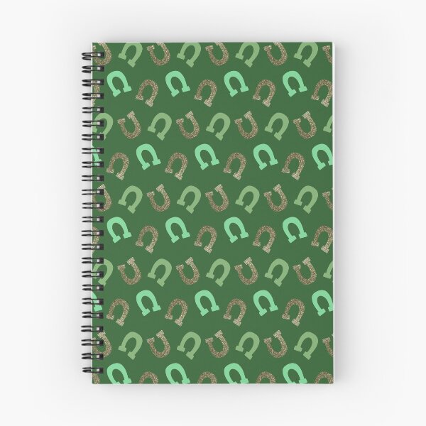 Artikelvorschau, Glücklicher Hufeisen ST. Patrick's Day Green Pattern entworfen und verkauft von JJxp.