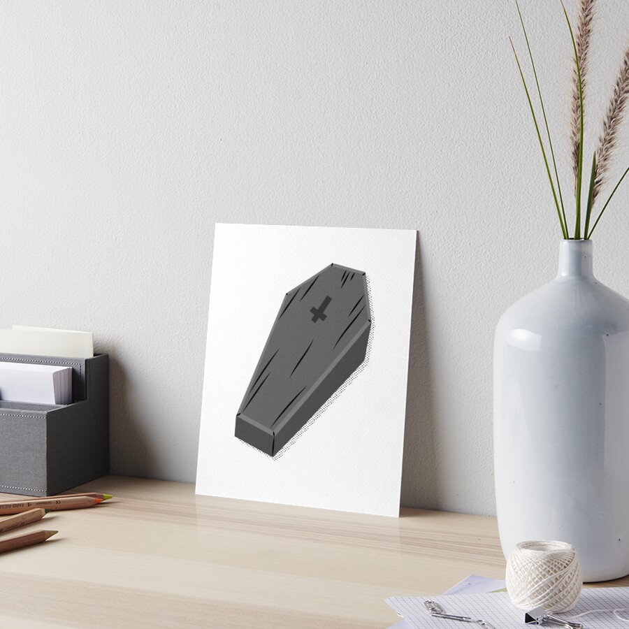 Item preview, Art Board Print designed and sold by RedsStickerShop.