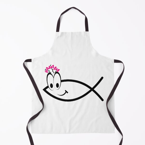 Item preview, Ichtys Face Girl - Symbol - Jesus God's Son Savior - Ichthys4m3 designed and sold by IchBinChrist.