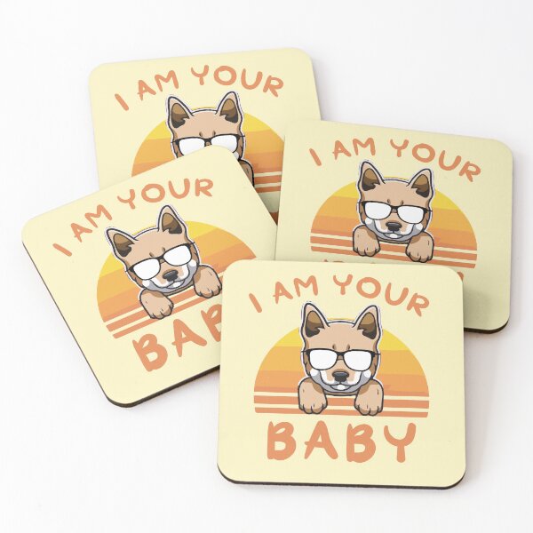 Item preview, I am your baby(Korean Jindo) designed and sold by seoulyandyou.