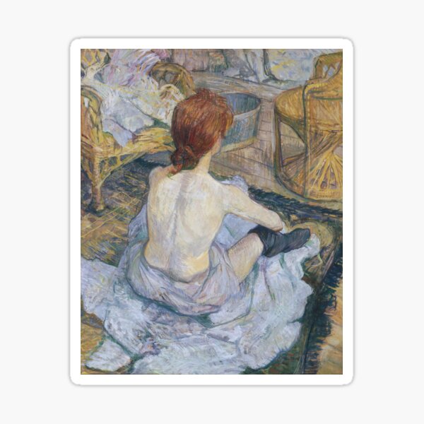 Artikel-Vorschau von Henri de Toulouse-Lautrec - Rousse (La Toilette) (1889), designt und verkauft von HistoryRestored.