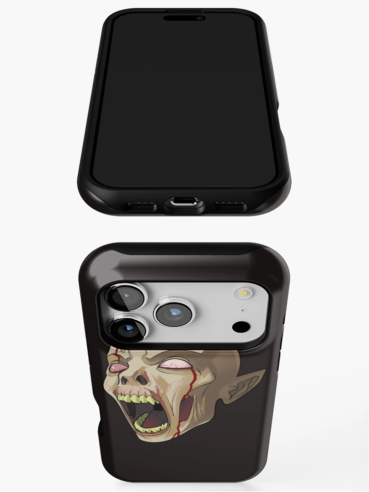 Thumbnail 3 of 4, iPhone Case, Angry Zombie designed and sold by RedsStickerShop.