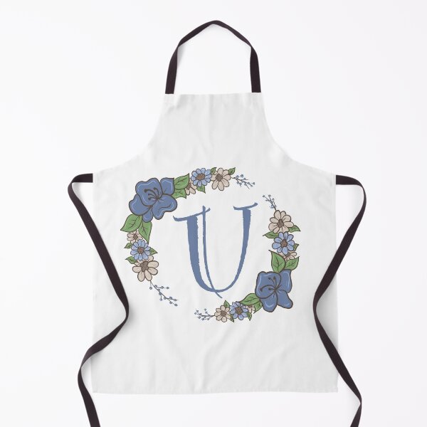 Item preview, Blue Floral U designed and sold by missmann.