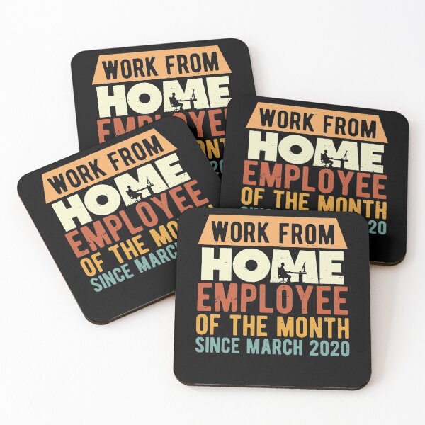 Item preview, Work From Home Employee Of The Month Lockdown designed and sold by d247.