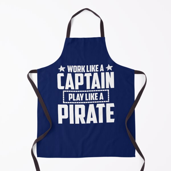 Item preview, Work LIke a Captain, Party Like a Pirate funny gift idea for boat owners or pirate lovers designed and sold by BRtisticDesigns.