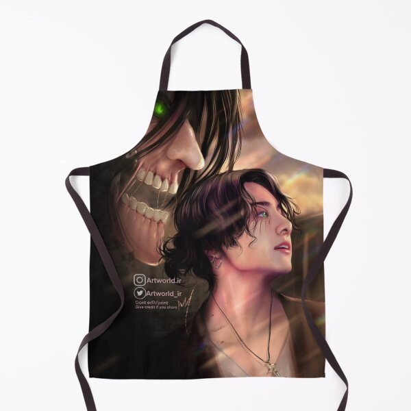 Item preview, Jungkook as eren designed and sold by MobinaDrawings.