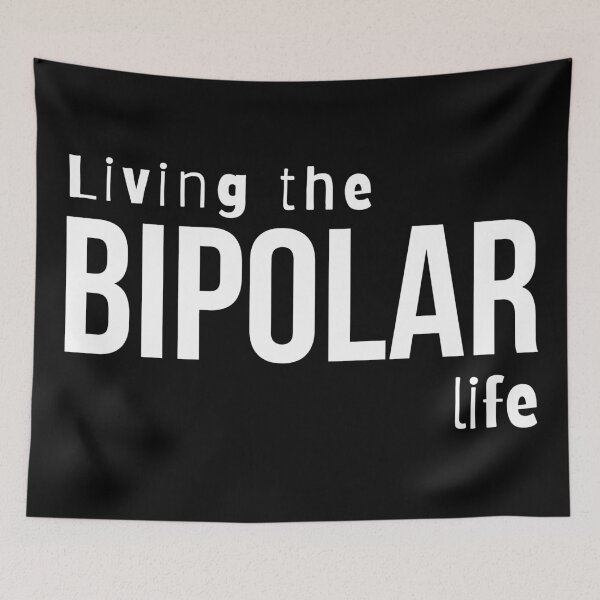 Item preview, Living the bipolar life- Psychology Design designed and sold by Psychologist's Inventory.