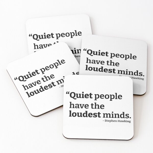 Item preview, Quiet People Have The Loudest Minds designed and sold by kickwear-com.