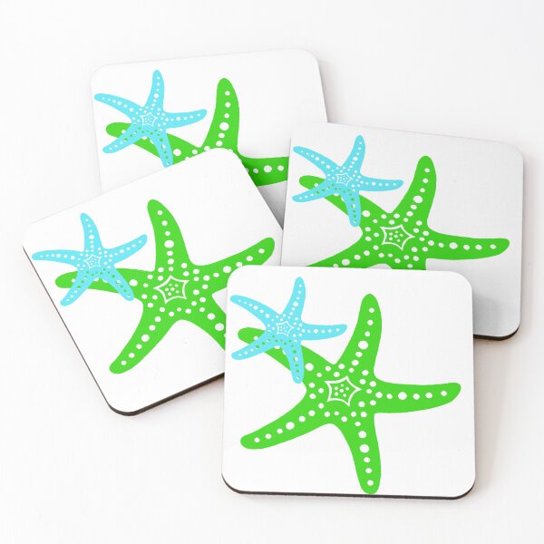 Item preview, Green and Blue Starfish designed and sold by LuluLaRock.