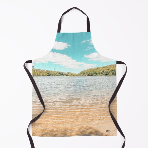 Item preview, Clear river water surrounded by bushland in a peaceful spot in Sydney designed and sold by InkyBlooms.