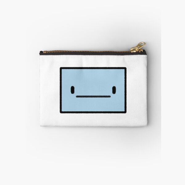 Aperçu de l'œuvre Block Smiley - Bleu créée et vendue par FunnyTypeWriter.