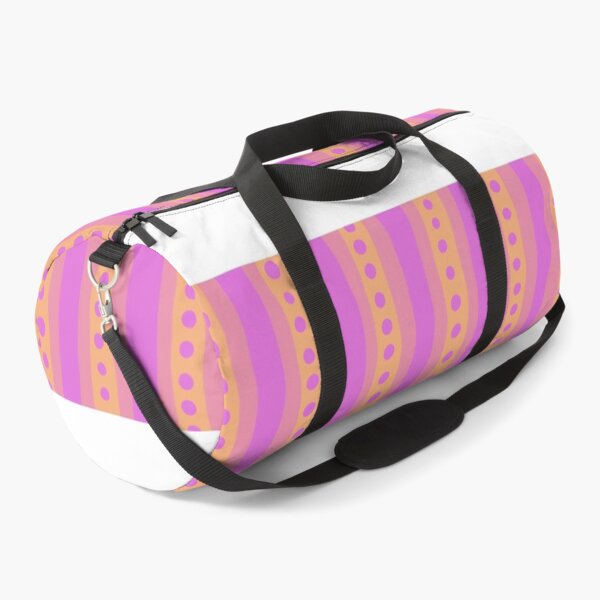 Item preview, Freehand stripes in pink and orange designed and sold by bunyipdesigns.