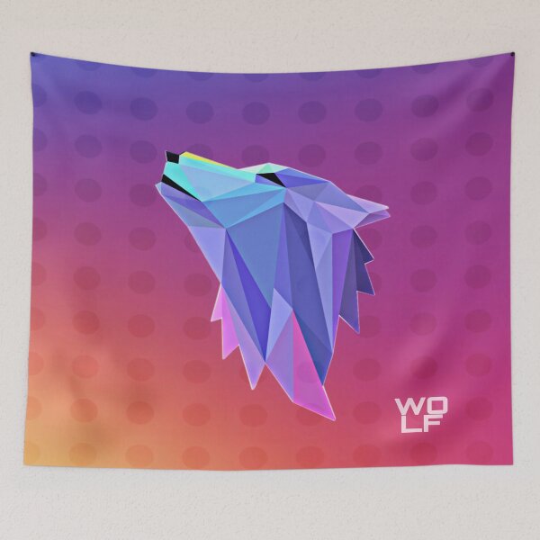 Item preview, Polygon Wolf designed and sold by Pauly Marsden.