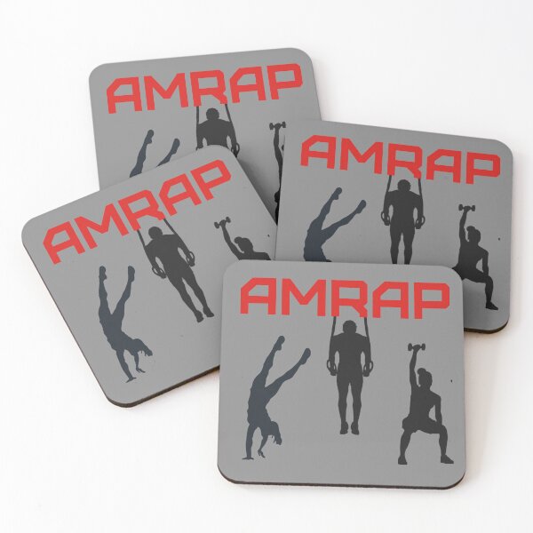 Item preview, AMRAP - Crossfit Squats Fittest designed and sold by Desiznn.