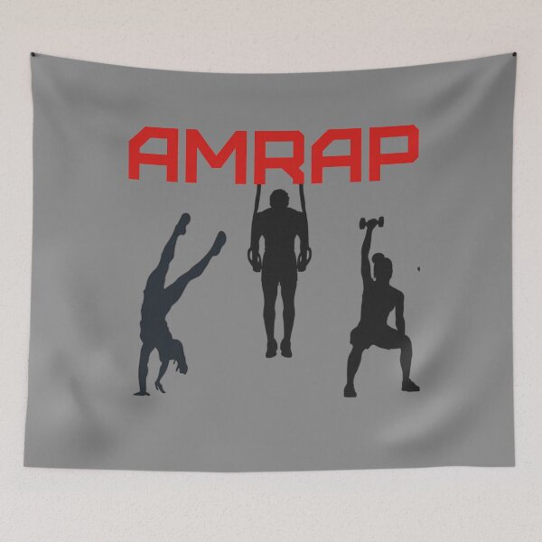 Item preview, AMRAP - Crossfit Squats Fittest designed and sold by Desiznn.