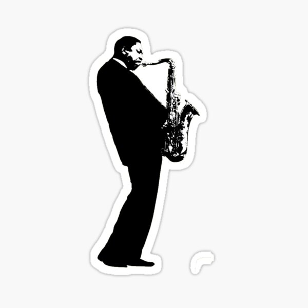 ig3053 Details about   Wall Decal Black African Man Jazz Musician Music Vinyl Stickers 
