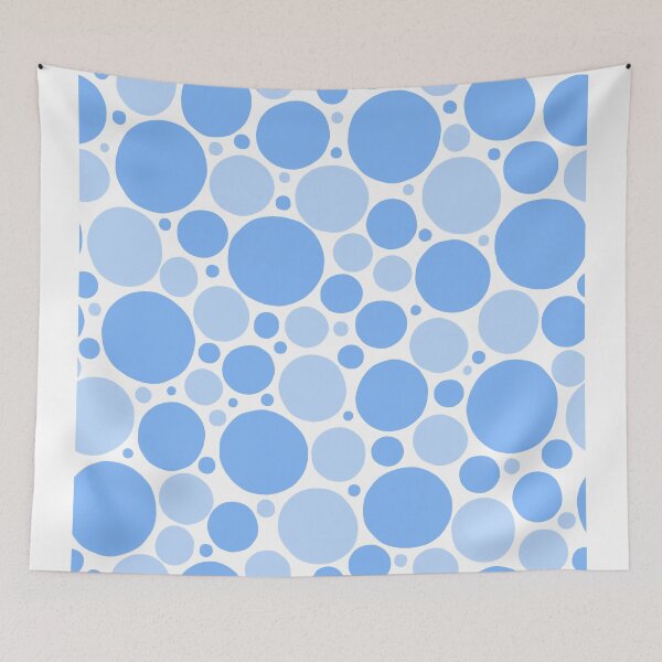 Item preview, Spots in blue and white designed and sold by bunyipdesigns.