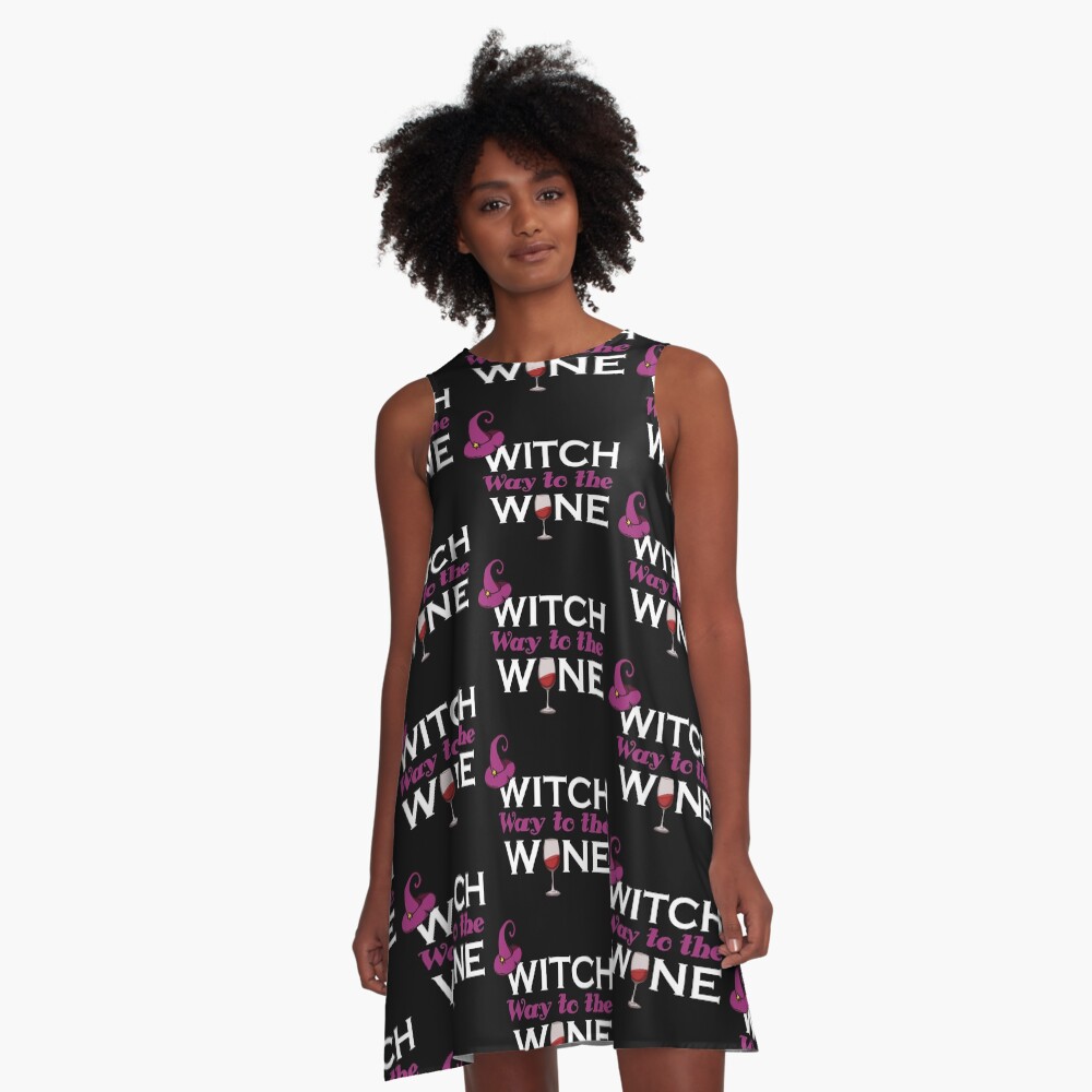 witch t shirt dress