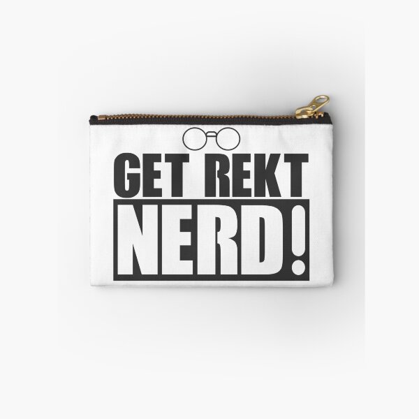Item preview, Get Wrecked Nerd! designed and sold by Sticker Up.