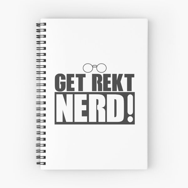 Item preview, Get Wrecked Nerd! designed and sold by Sticker Up.