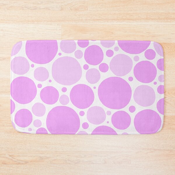 Item preview, Freehand spots in pinks and white designed and sold by bunyipdesigns.
