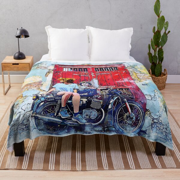 Item preview, Retro Wall Art, Biker, Design designed and sold by HelsinkiFashion.