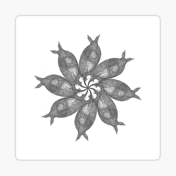 Item preview, Armadillo flower designed and sold by GADourado.