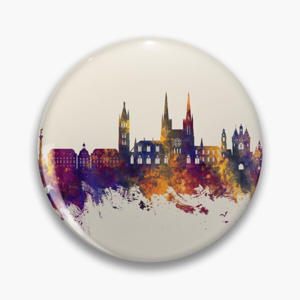 Item preview, Bordeaux France Skyline designed and sold by ArtPrints.
