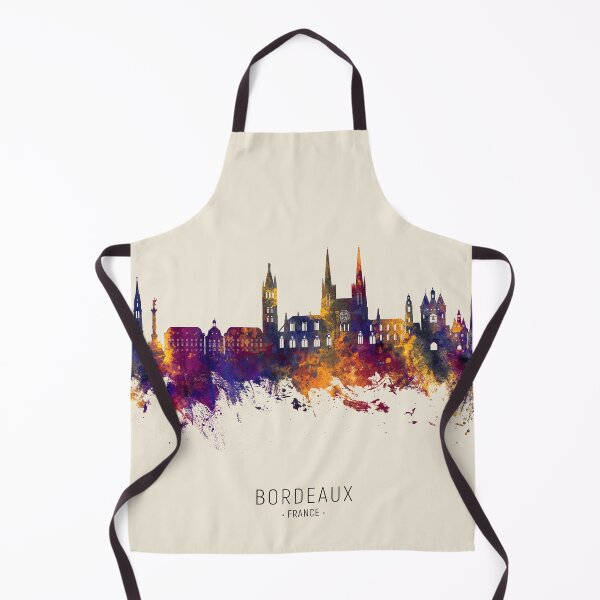 Item preview, Bordeaux France Skyline designed and sold by ArtPrints.