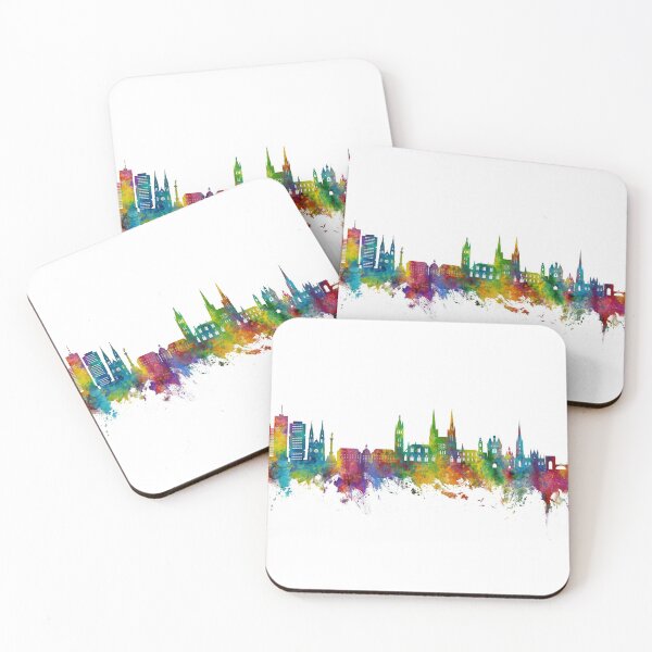 Item preview, Bordeaux France Skyline designed and sold by ArtPrints.