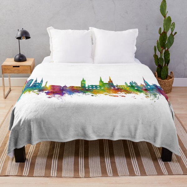 Item preview, Bordeaux France Skyline designed and sold by ArtPrints.