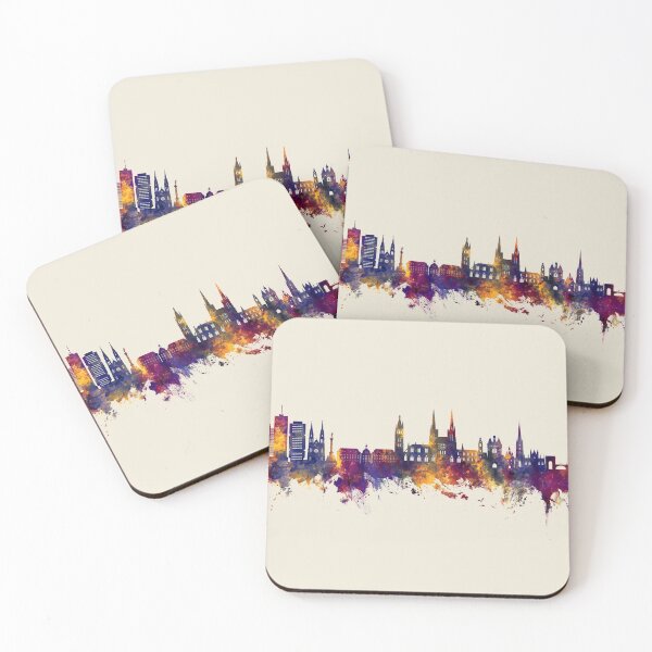Item preview, Bordeaux France Skyline designed and sold by ArtPrints.