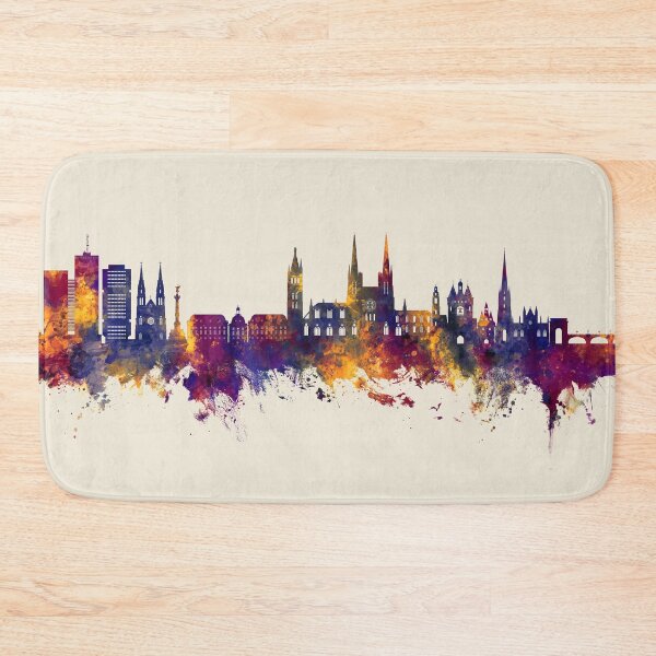 Item preview, Bordeaux France Skyline designed and sold by ArtPrints.