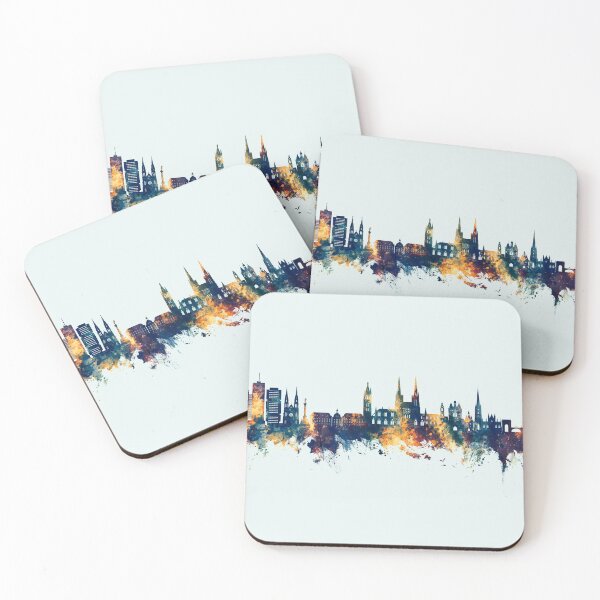 Item preview, Bordeaux France Skyline designed and sold by ArtPrints.