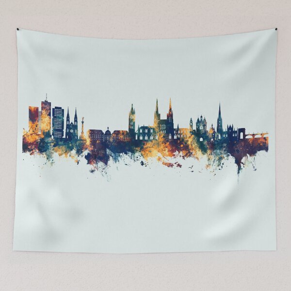 Item preview, Bordeaux France Skyline designed and sold by ArtPrints.