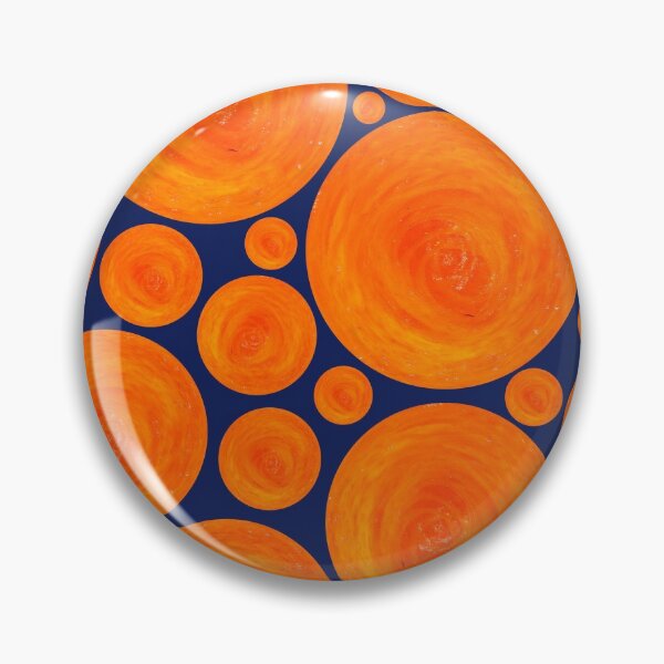 Item preview, Orange on blue designed and sold by bunyipdesigns.
