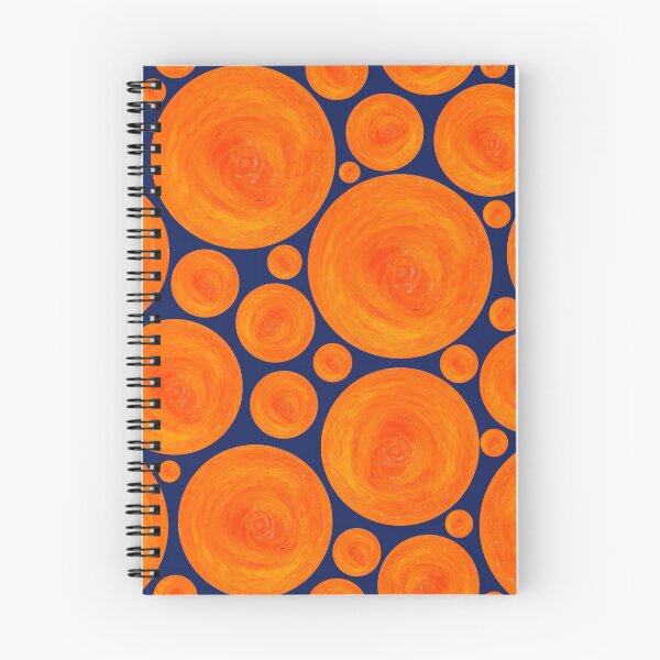 Item preview, Orange on blue designed and sold by bunyipdesigns.
