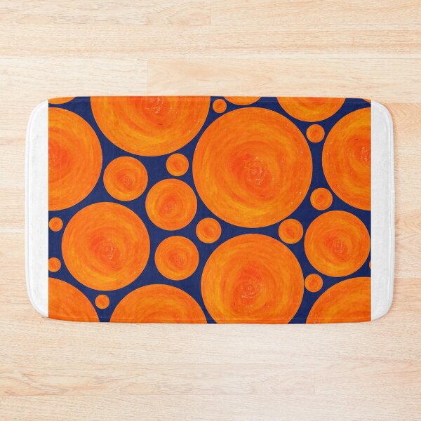 Item preview, Orange on blue designed and sold by bunyipdesigns.