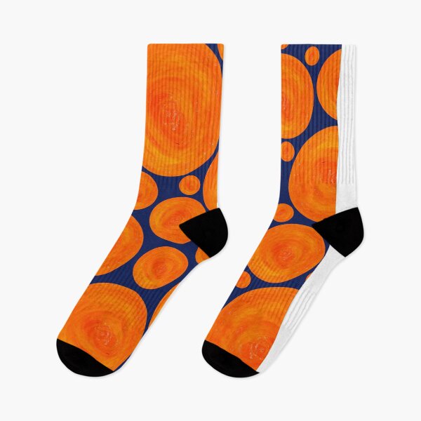 Item preview, Orange on blue designed and sold by bunyipdesigns.