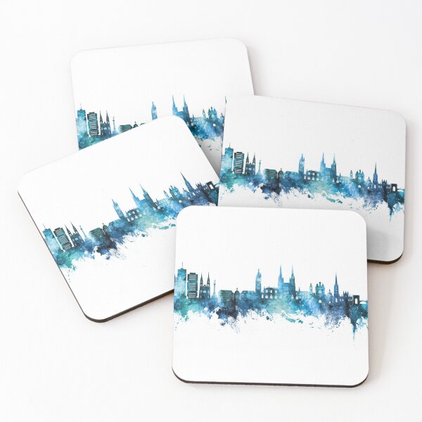 Item preview, Bordeaux France Skyline designed and sold by ArtPrints.