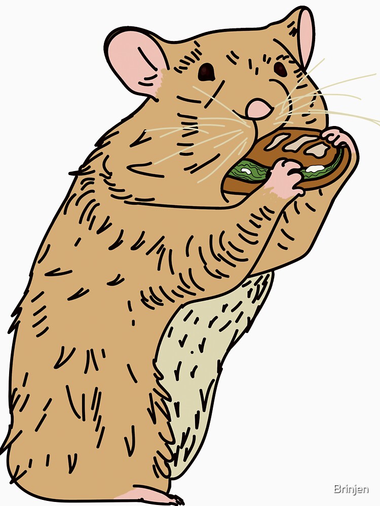 Hungry, Hungry Hamster by Brinjen