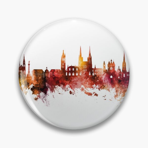 Item preview, Bordeaux France Skyline designed and sold by ArtPrints.