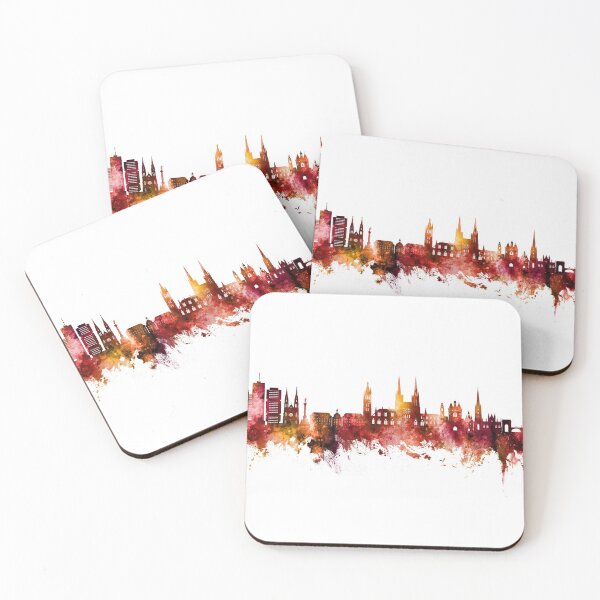 Item preview, Bordeaux France Skyline designed and sold by ArtPrints.